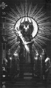 Goetia Tarot in Darkness