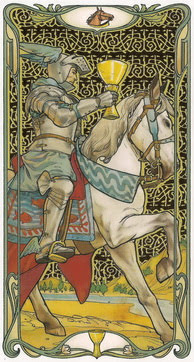Золотое Таро Уэйт Арт-Нуво (Golden Art Nouveau Tarot)