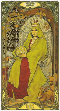 Золотое Таро Уэйт Арт-Нуво (Golden Art Nouveau Tarot)
