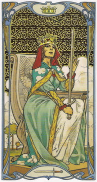 Золотое Таро Уэйт Арт-Нуво (Golden Art Nouveau Tarot)