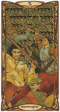 Золотое Таро Уэйт Арт-Нуво (Golden Art Nouveau Tarot)