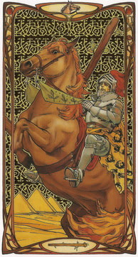 Золотое Таро Уэйт Арт-Нуво (Golden Art Nouveau Tarot)