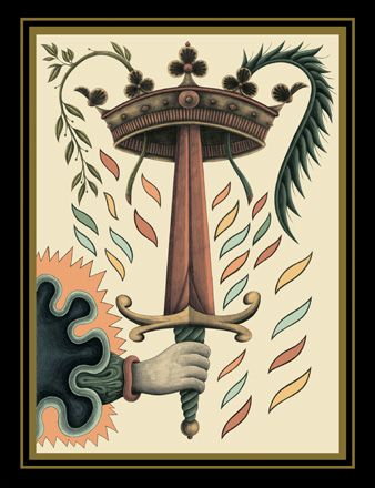 Le Tarot Noir (Matthieu Hackière, Justine Ternel)