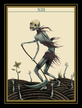 Le Tarot Noir (Matthieu Hackière, Justine Ternel)