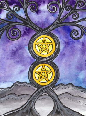 Tarot of Trees by Dana Driscoll