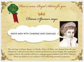 Ask the Queens. Advice Card Deck