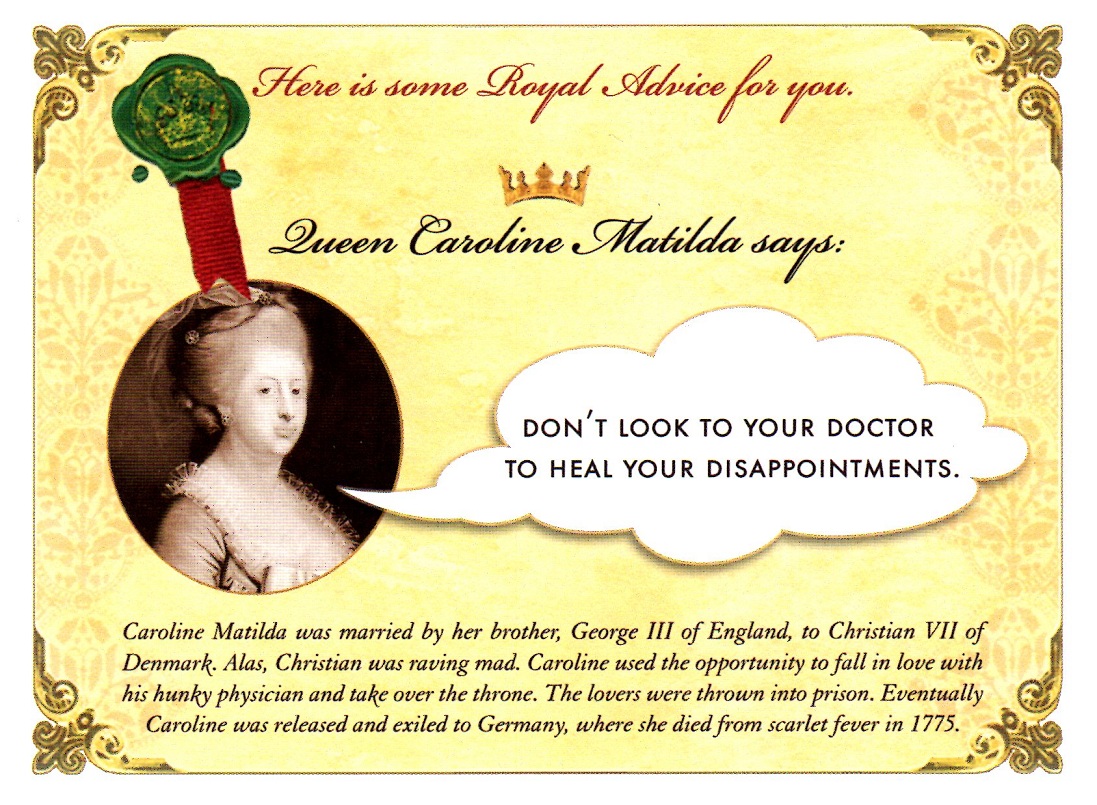 Ask the Queens. Advice Card Deck