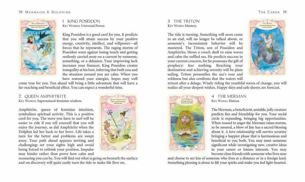 Mermaids and Dolphins Gillian Kemp - Оракул Русалок и Дельфинов