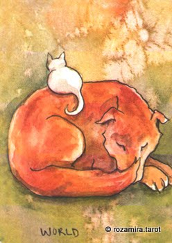 BlueDogRose Tarot by Nakisha VanderHoeven