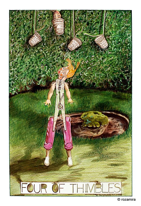 Clothespin Tarot