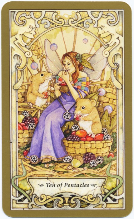 Mystic Faerie Tarot - Moore & Ravenscroft
