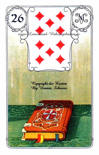 Lenormand Blue Owl (Blaue Eule)