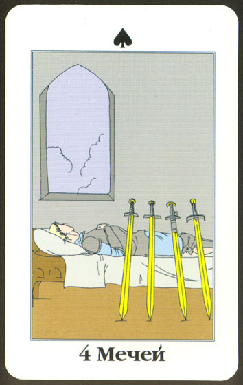 Gold Tarot of doctor Paracels by Skljarova