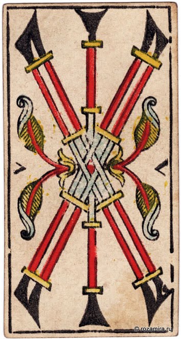 Ancient Tarot of Marseilles - Nicholas Conver 1761, Grimaud