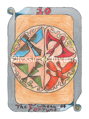 Fabrication Tarot by Jessica Clayman