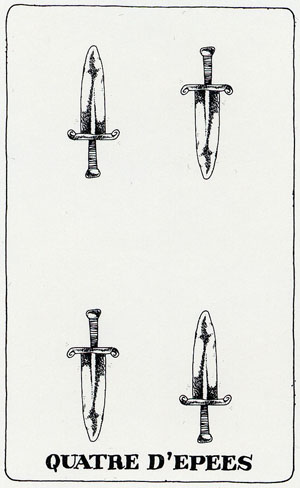 Le Tarot Des Pauvres - Simplified Tarot