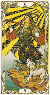 Золотое Таро Уэйт Арт-Нуво (Golden Art Nouveau Tarot)