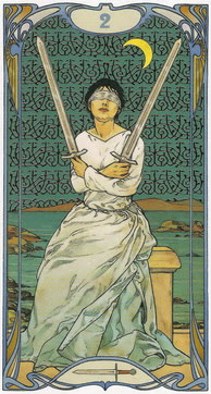 Золотое Таро Уэйт Арт-Нуво (Golden Art Nouveau Tarot)