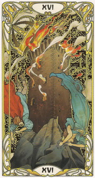 Золотое Таро Уэйт Арт-Нуво (Golden Art Nouveau Tarot)