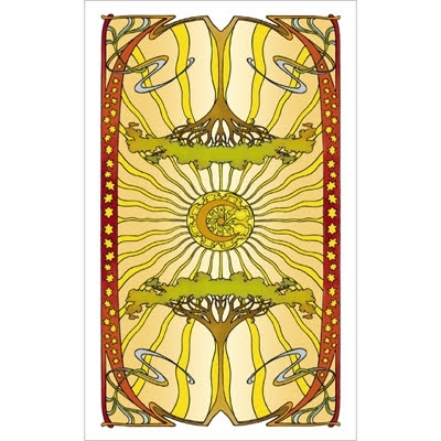 Golden Art Nouveau Tarot (мини)