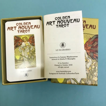 Golden Art Nouveau Tarot (мини)