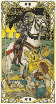 Золотое Таро Уэйт Арт-Нуво (Golden Art Nouveau Tarot)