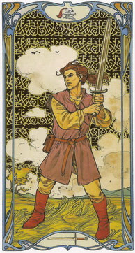 Золотое Таро Уэйт Арт-Нуво (Golden Art Nouveau Tarot)