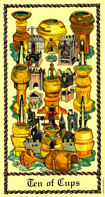 Medieval scapini tarot