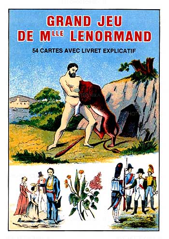Lenormand - Astro-Mythological, Grand Jeu de Mle. Lenormand