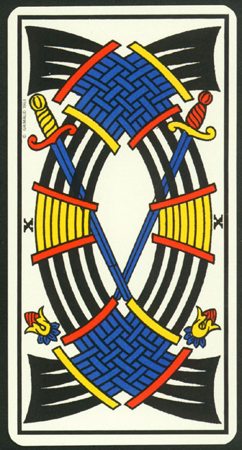 Tarot of Marseilles by Nicolas Convert 1963