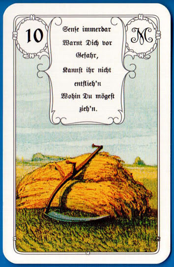 Lenormand Red Owl (Rote Eule)