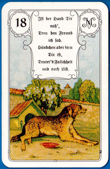 Lenormand Red Owl (Rote Eule)