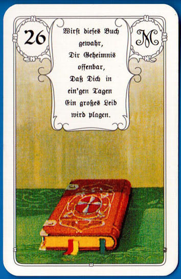 Lenormand Red Owl (Rote Eule)