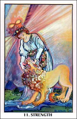 Illuminated Tarot Majors