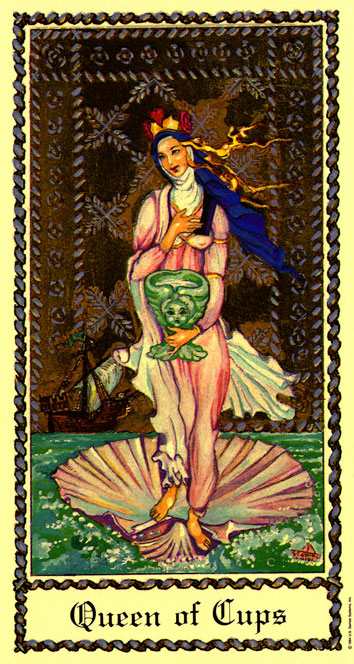 Medieval scapini tarot