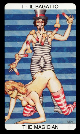 Tarocco Erotico dei Giardini di Priapo