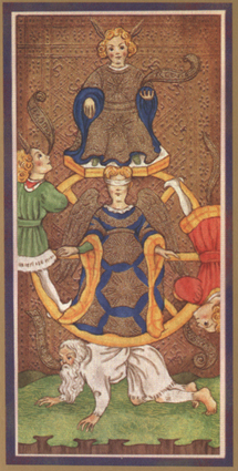 Golden Tarot. The Visconti-Sforza Deck