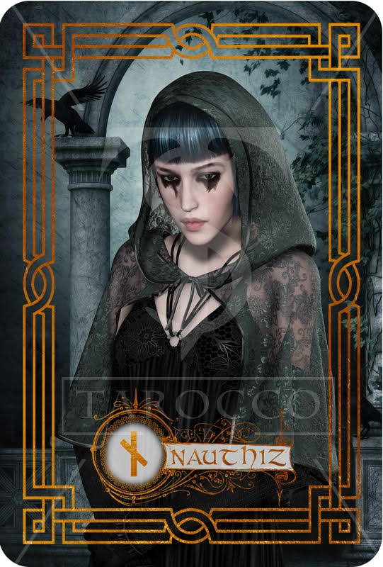 Dark Angels Runes Oracle Cards