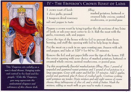 Epicurean Tarot Recipe