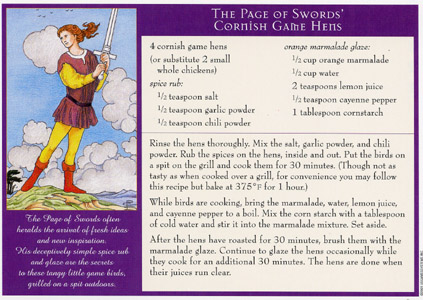 Epicurean Tarot Recipe