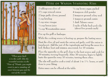 Epicurean Tarot Recipe