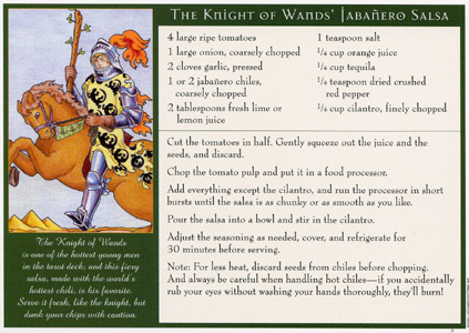 Epicurean Tarot Recipe