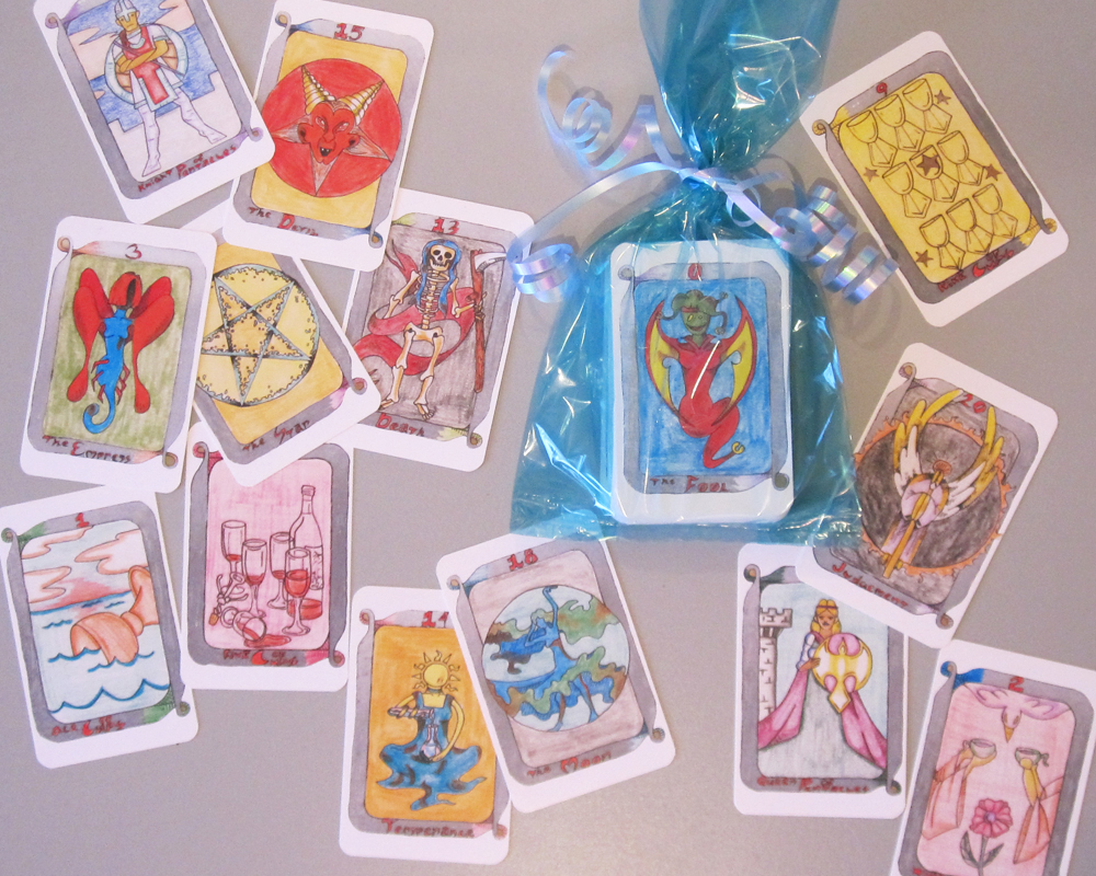 Fabrication Tarot by Jessica Clayman