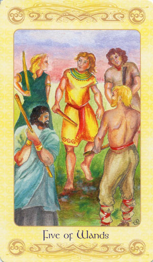 Celtic Tarot By Justin De Burgh