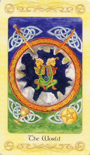 Celtic Tarot By Justin De Burgh