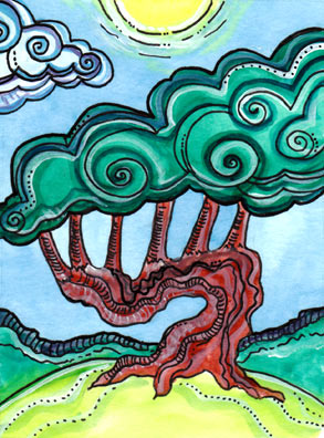 Tarot of Trees by Dana Driscoll