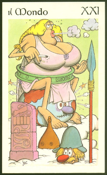 Tarocchi dei Celti (1991) Benito Jacovitti