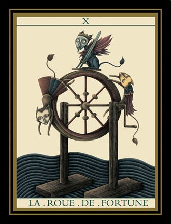 Le Tarot Noir (Matthieu Hackière, Justine Ternel)