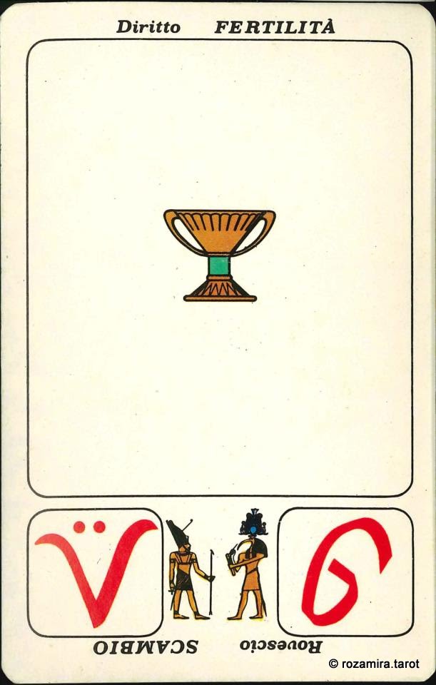 Aperol Tarot - Tarocchi Mazzo Egizio Barbieri