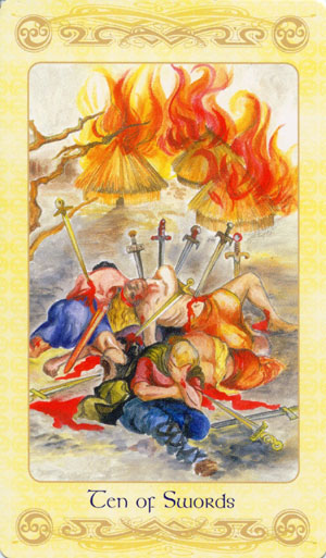 Celtic Tarot By Justin De Burgh